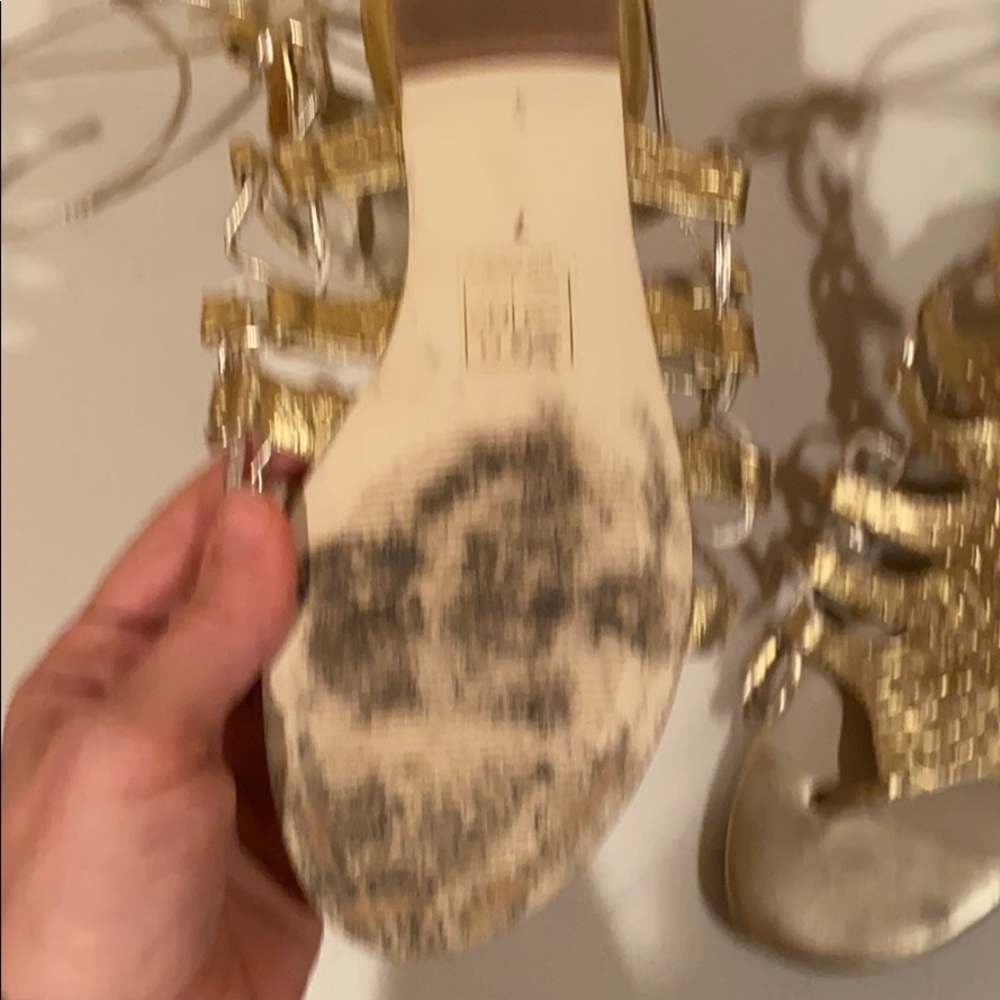 Gold Sandals - Picture 4 of 4